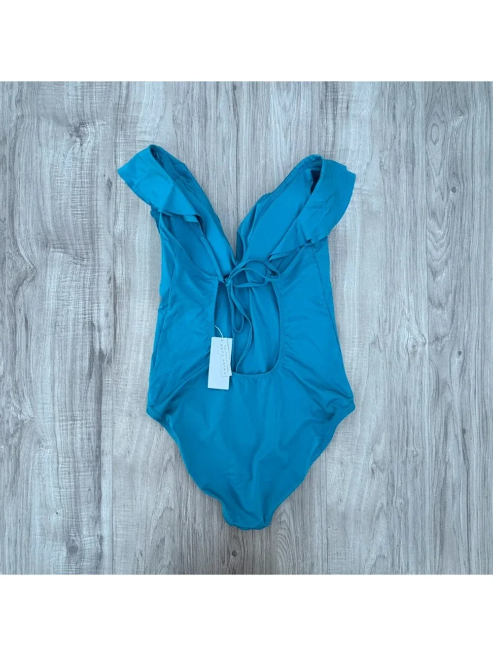 Trina Turk Standard Monaco Ruffle One Piece Swimsuit